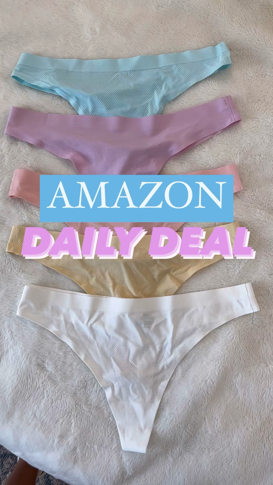 These underwear are amazing and $14 for a pack of five! #underwear #amazon #amazonfind

#LTKstyletip #LTKFind #LTKunder50