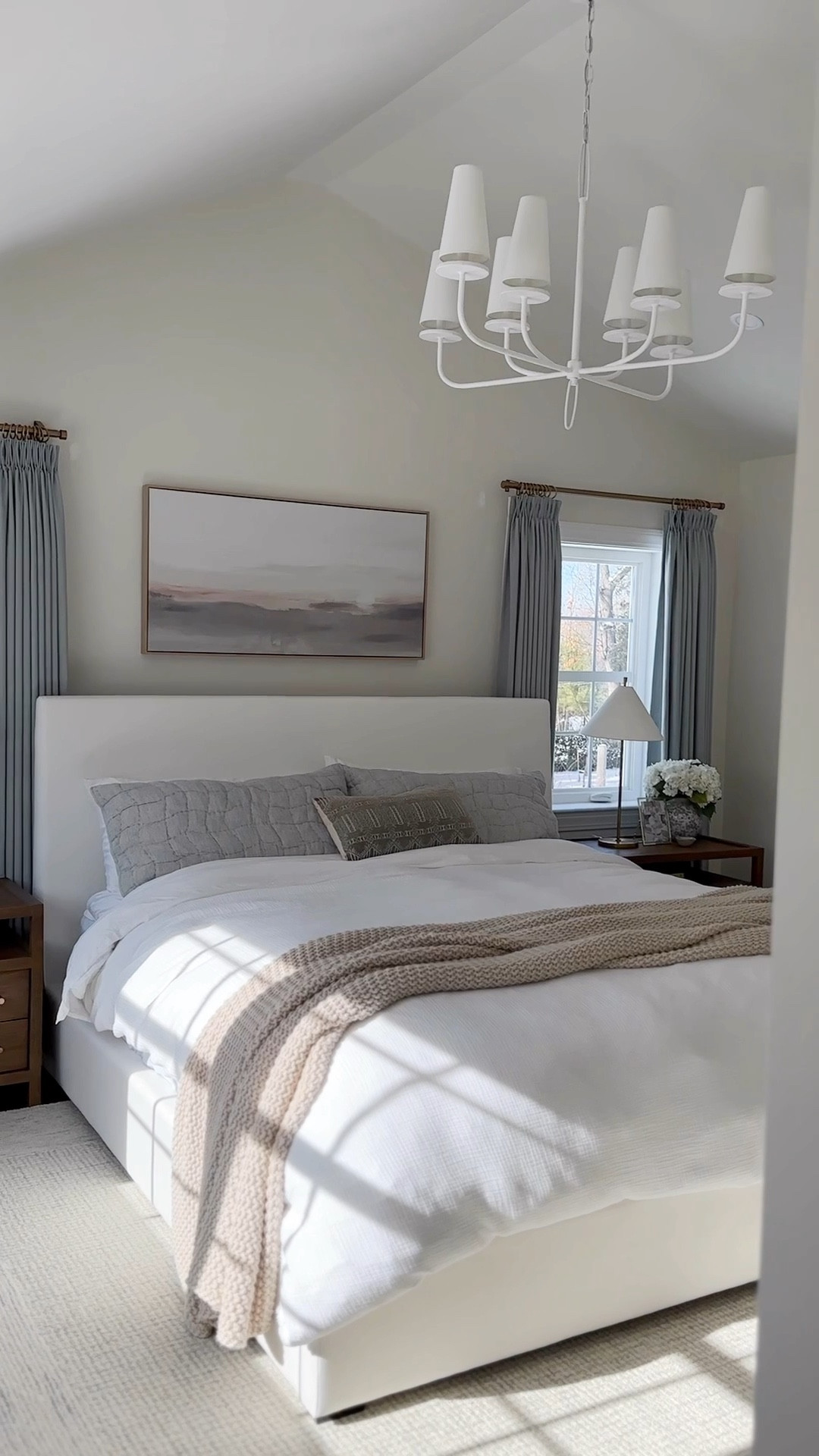 Primary bedroom before and after reveal! I love how this room turned out and it’s my favorite place to relax at the end of a long day. We decorated with a mix of high and low end items, for a truly beautiful end result! What’s your favorite piece? 

#LTKHome