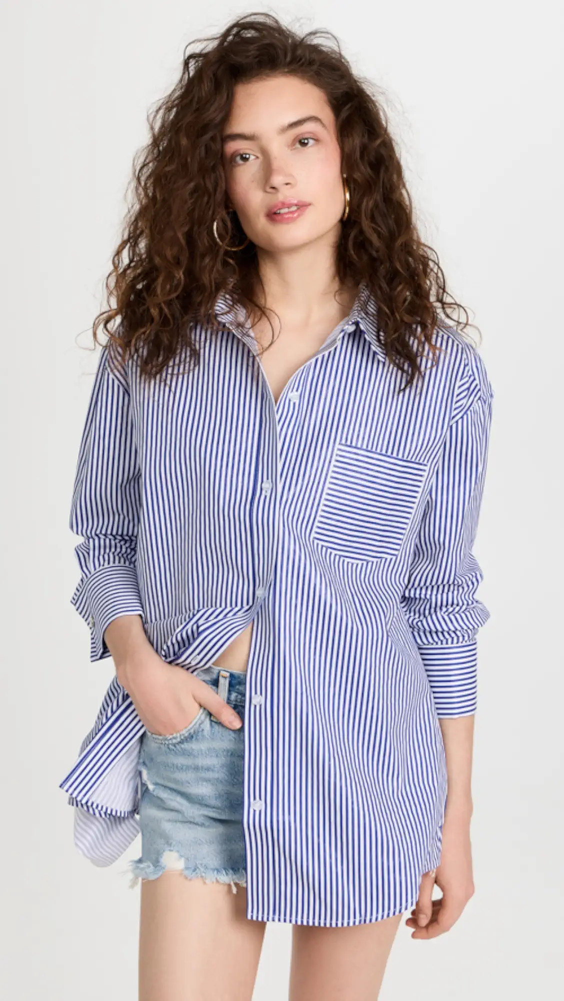 Hefley Oversized Shirt Dress | Shopbop