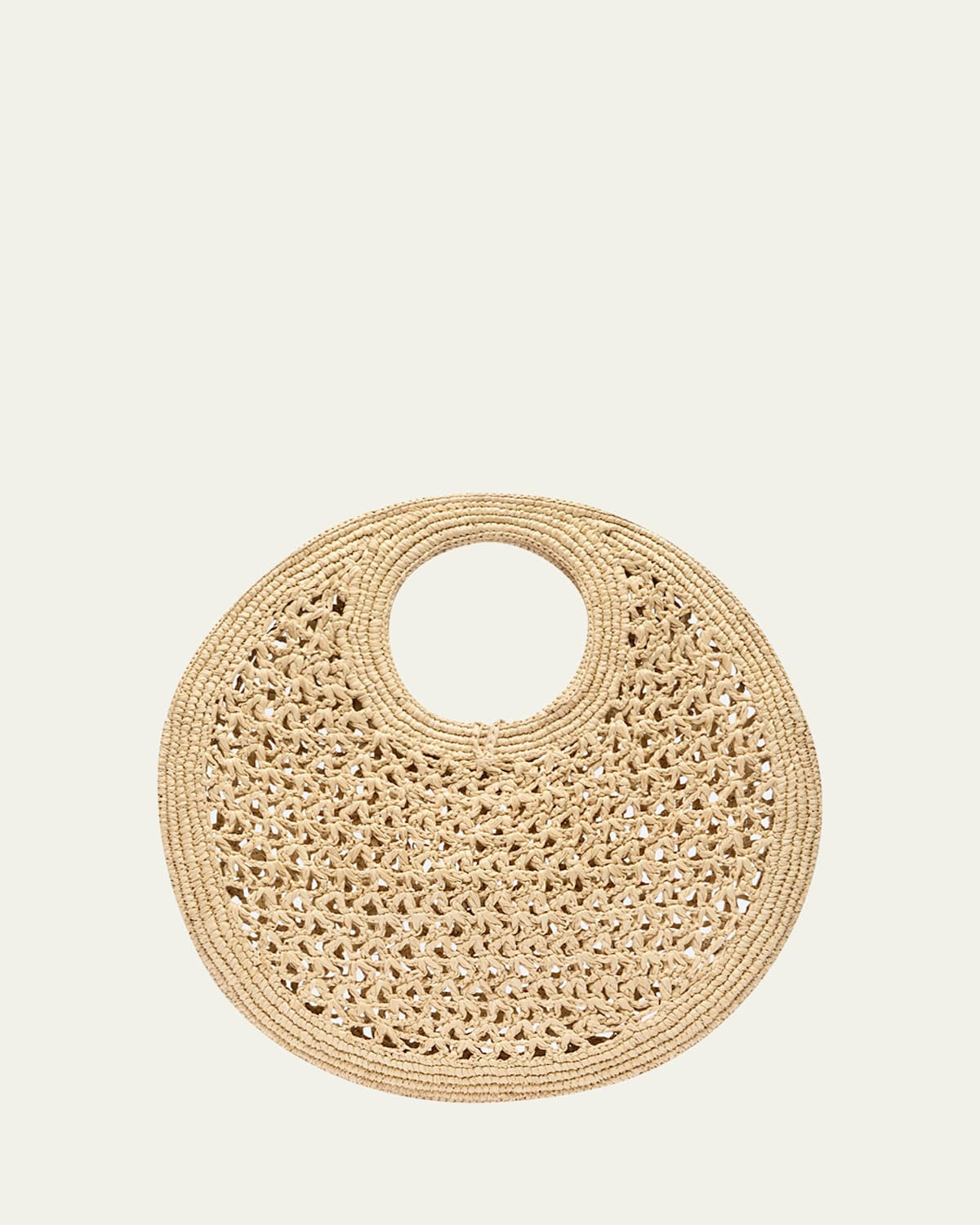 Le Petite Crochet Raffia Top-Handle Bag | Bergdorf Goodman