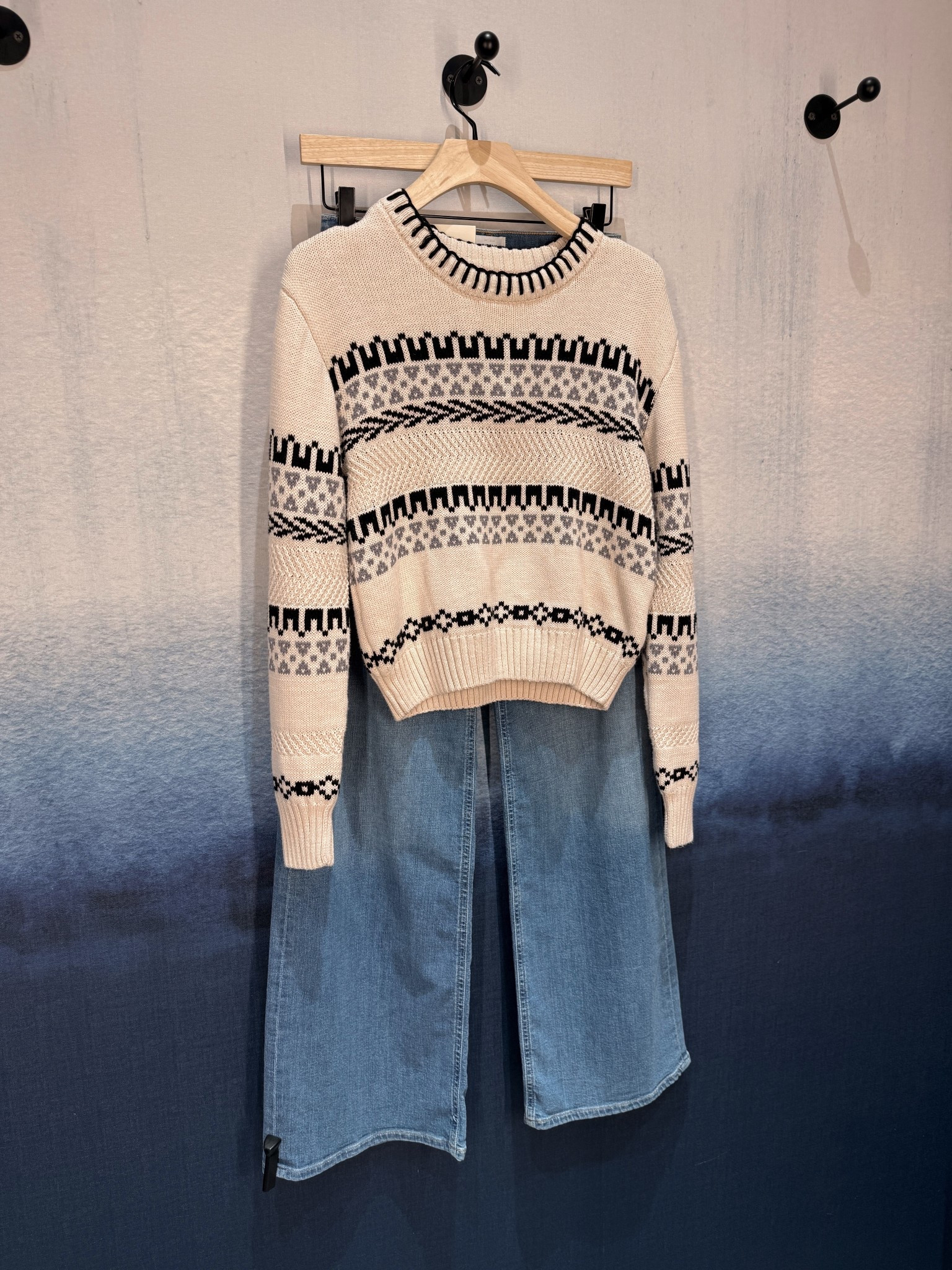 This outfit came home with me 😍 XS sweater / 24 jeans (sow down one, fyi these are the Long but I loved them SO much I bought them anyway)! 

#LTKPetite #LTKootd #LTKOver40