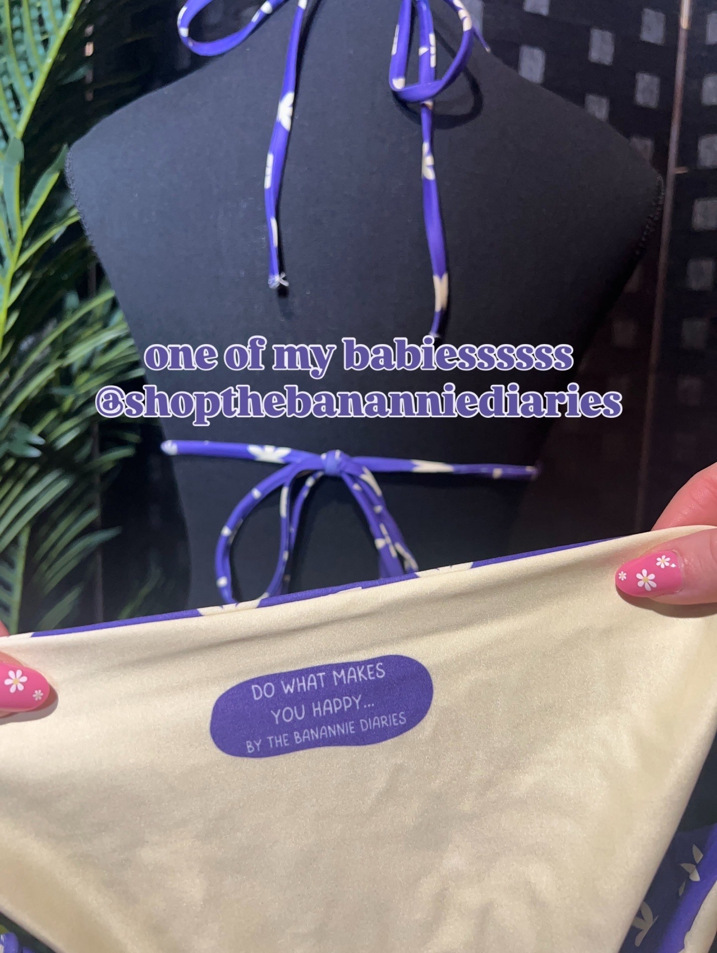 ☀️ Do what makes you happy… especially if it’s wearing the cutest bikini under the sun. 💛 This string bikini is all about good vibes, flattering fits, and living your best life—poolside, beachside, or wherever your happy place is.

Wearing: Do What Makes You Happy String Bikini by @shopthebananniediaries
✨ Available now on my LTK!

#LTKswim #stringbikini #summerstyle #bananniebabe #mentalhealthmatters #bikiniseason #goodvibesonly #poolsidefashion

#LTKStyleTip #LTKSwim #LTKFindsUnder50