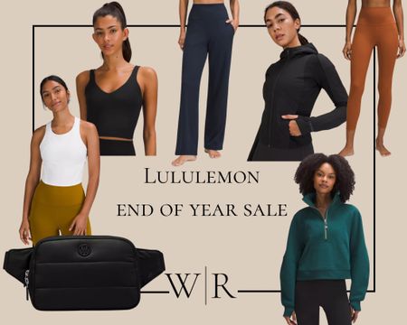 Lululemon end of year sale! We love the extra large belt bag! Sweatshirts. Workout pants and more! 

#LTKfitness #LTKsalealert #LTKfindsunder100