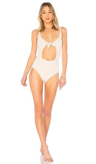 AMUSE SOCIETY Gwen One Piece in Pebble | Revolve Clothing (Global)