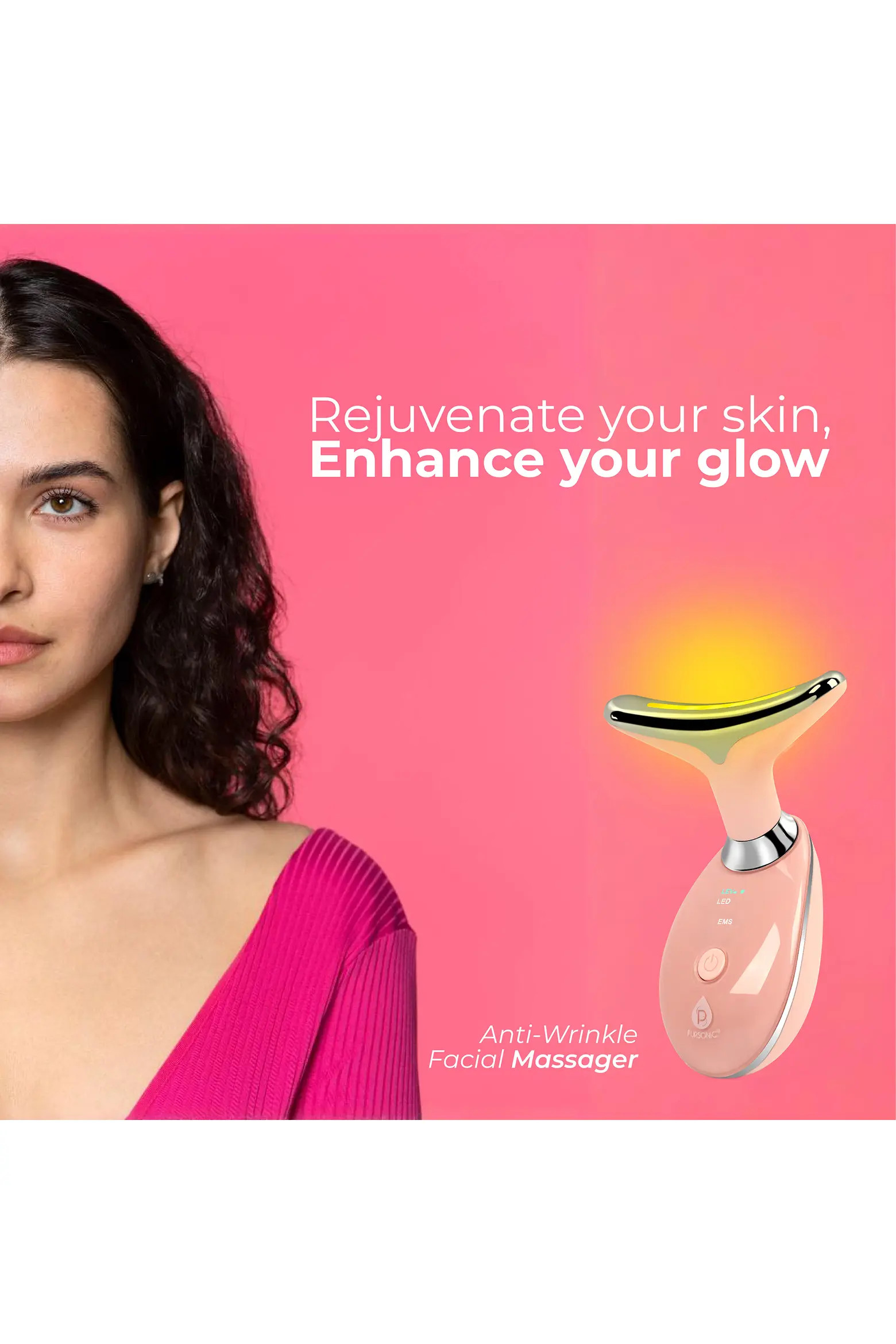 7-in-1 Red Light Face & Neck Sculpting Wand (Women) | Nordstrom | Nordstrom