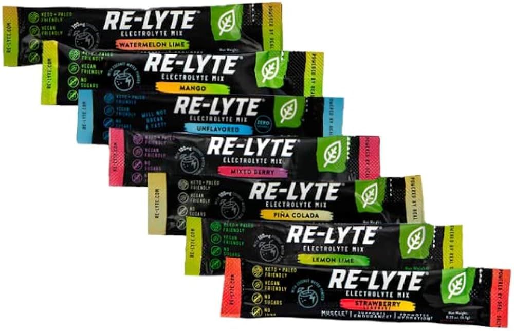REDMOND Re-Lyte Electrolyte Drink Mix Variety (7 stick packs) | Amazon (US)