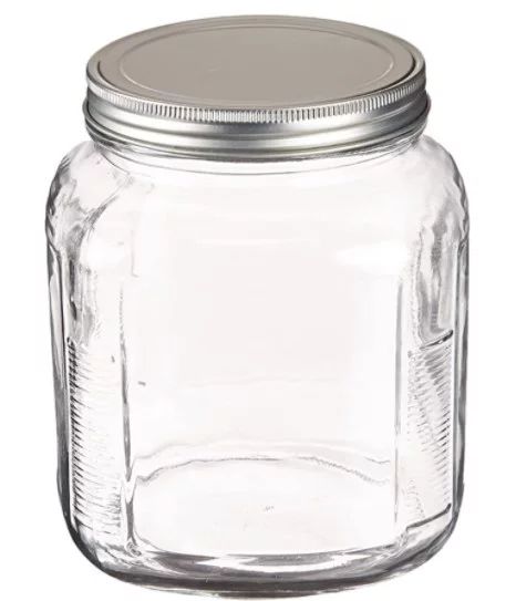 Anchor Hocking 1 Gallon Glass Cracker Jar with Lid - Walmart.com | Walmart (US)