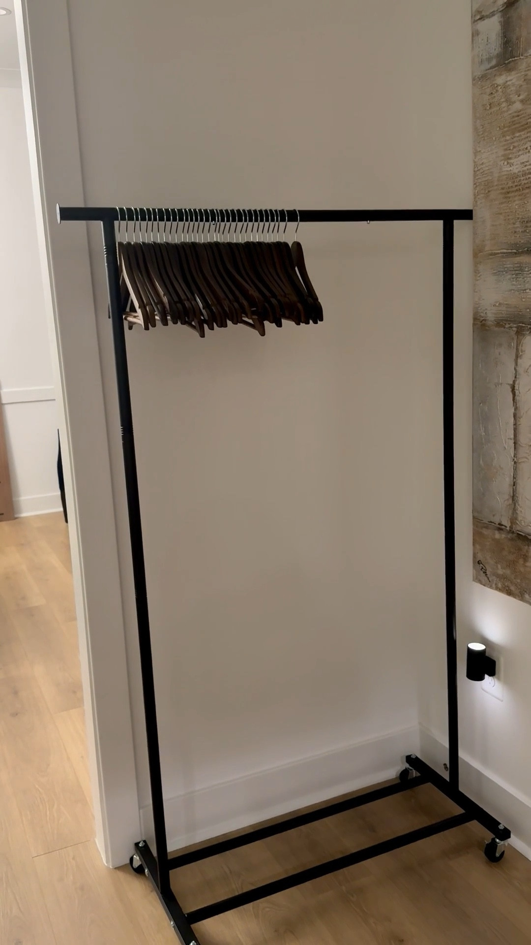 This rack is so nice and very durable. The hangers are luxe and perfect for hanging items on. Home, spring cleaning, clothes rack 

#LTKHome #LTKFindsUnder50