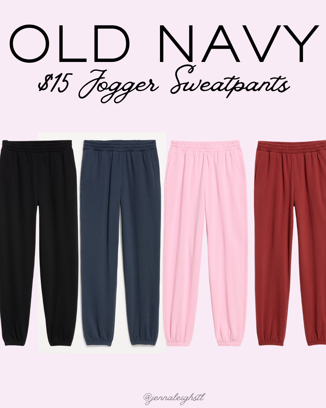Today only at Old Navy! These High-Waisted SoComfy Jogger Sweatpants are just $15. Such a good deal on a cozy everyday staple! 

 #LTKActive #LTKSaleAlert #LTKMidsize