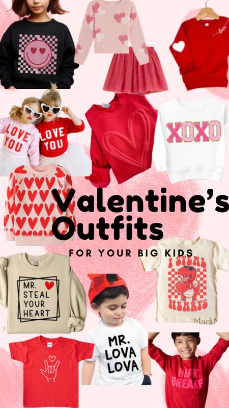 The cutest shirts for your big kids (ages 5+) ❤️❤️❤️

#LTKkids #LTKSeasonal #LTKfamily