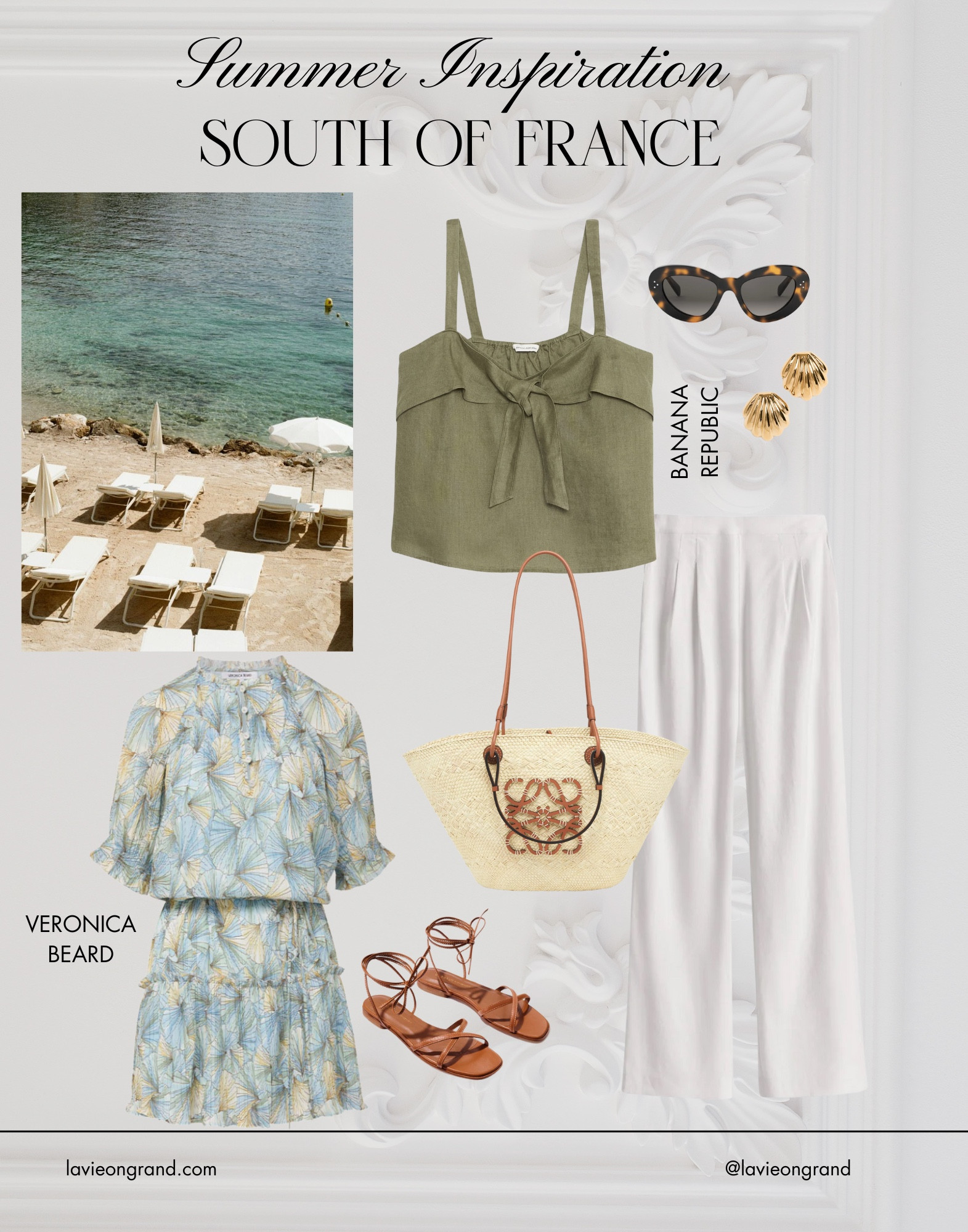 Packing for the south of France 
Travel capsule
Vacation Looks 

#LTKOver40 #LTKTravel #LTKSeasonal
