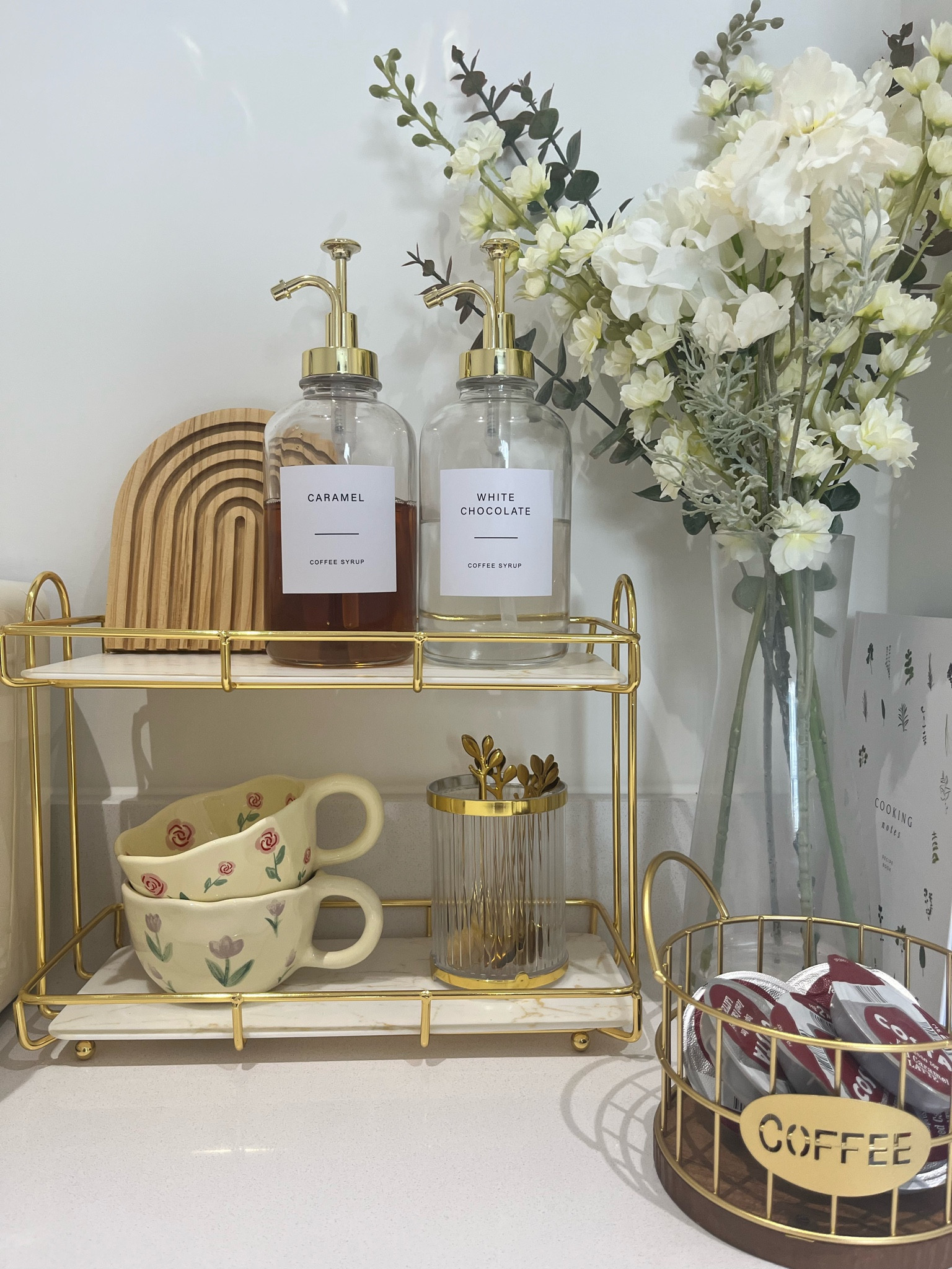 Affordable home decor, kitchen accessories, coffee station, neutral home styling

#LTKhome #LTKgiftguide #LTKuk