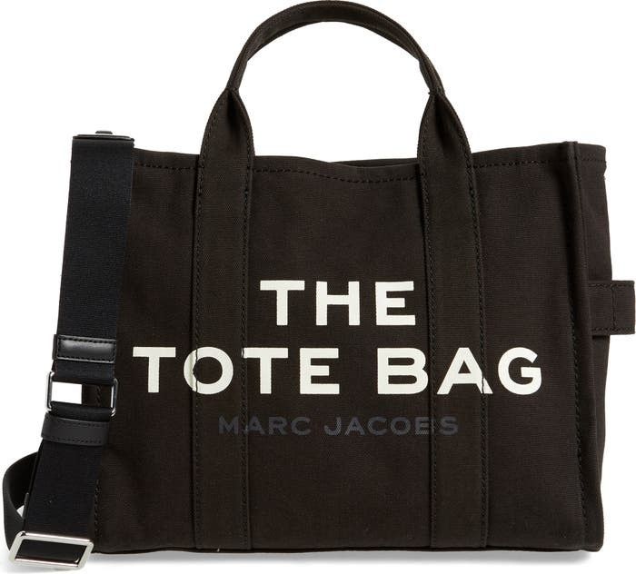 Marc Jacobs Small Traveler Canvas Tote | Nordstrom - Travel Outfit - Summer Travel Outfit | Nordstrom