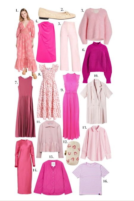 Valentine’s Day outfits - pink dresses - knitwear 

#LTKstyletip #LTKSeasonal #LTKFind