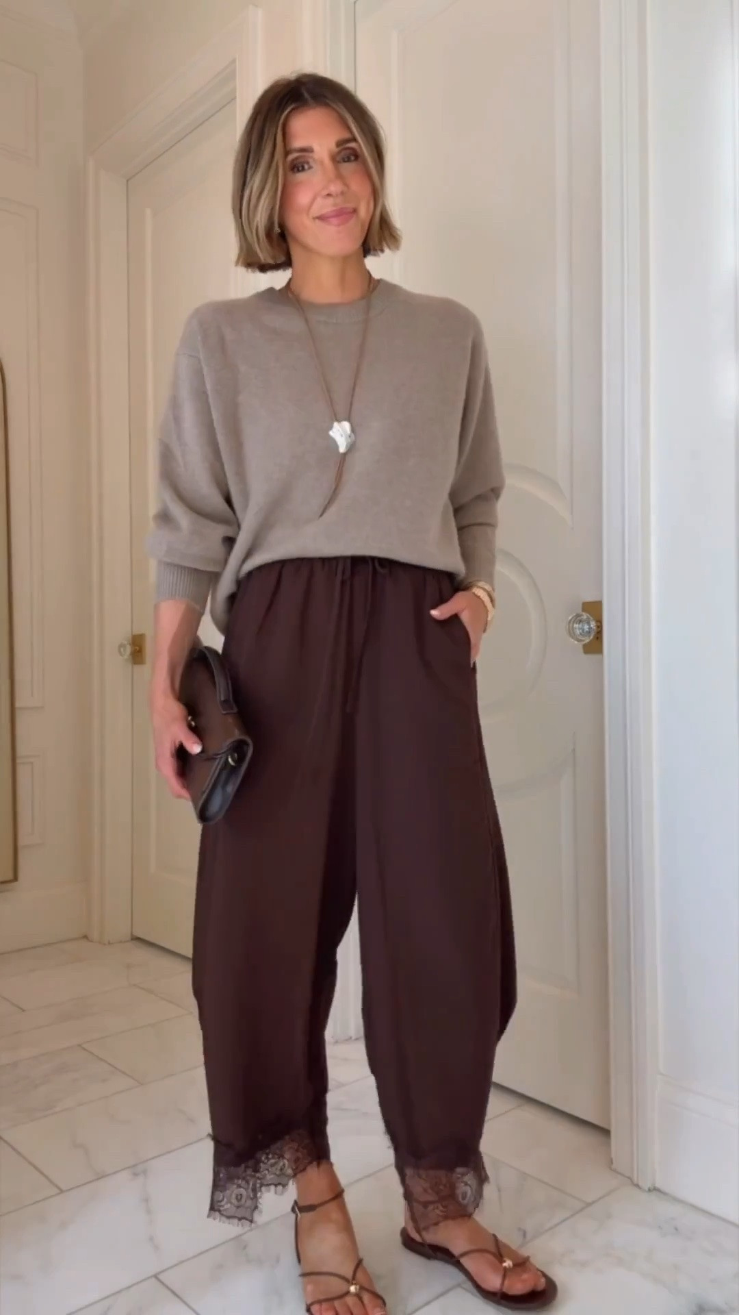 Proof that Amazon never misses. 🤎 These trendy pants are a must-have. Wearing a size small!

#LTKsummer #LTKstyletip