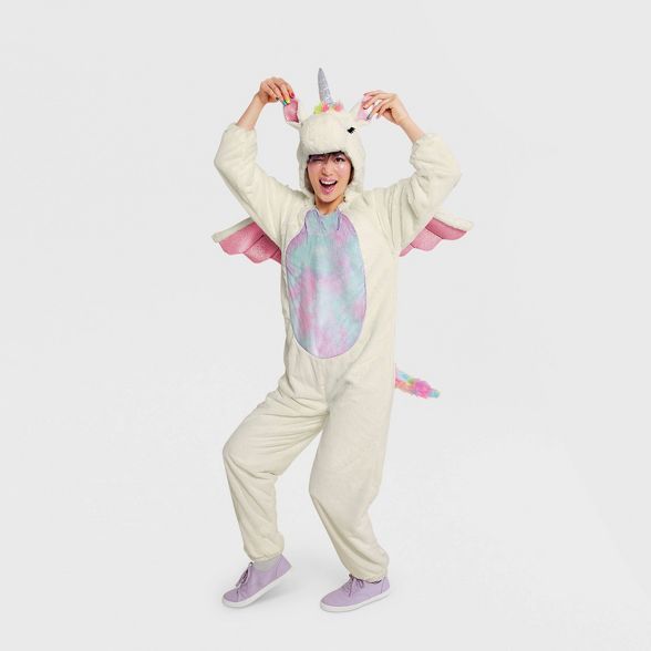 Adult Unicorn Halloween Costume Jumpsuit - Hyde & EEK! Boutique™ | Target