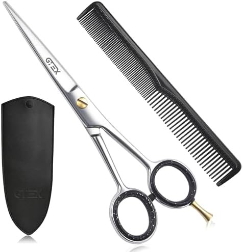 GTEX Hair Scissors, 6.5 inch Professional Hair Cutting Scissors for Women Men Adults - Barber Sci... | Amazon (US)