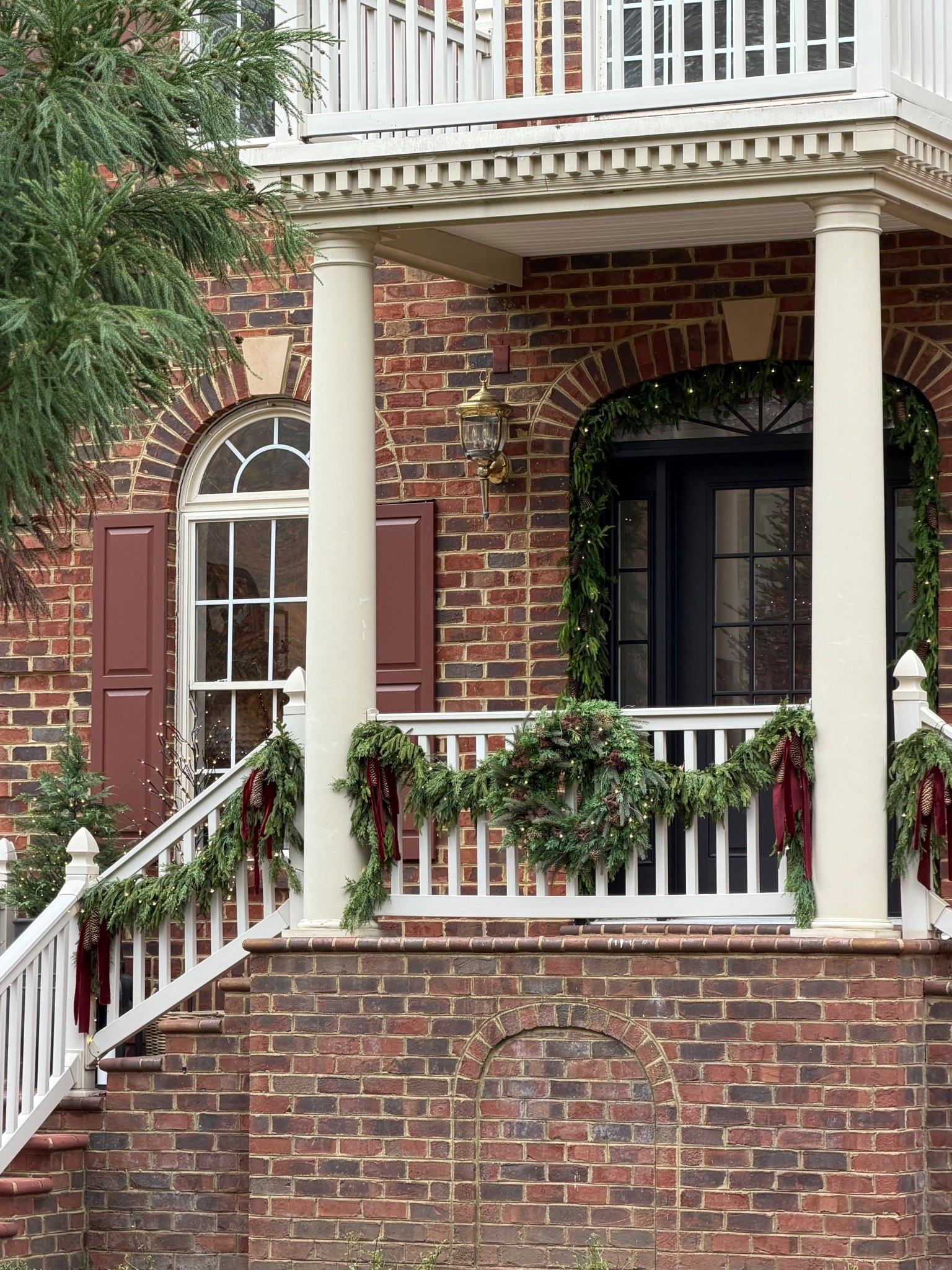 The most stunning garland for a classic Christmas front porch!

Antique farmhouse has the prettiest garlands perfect for railings, over doors, across mantles etc

#LTKHome #LTKHoliday #LTKFindsUnder100