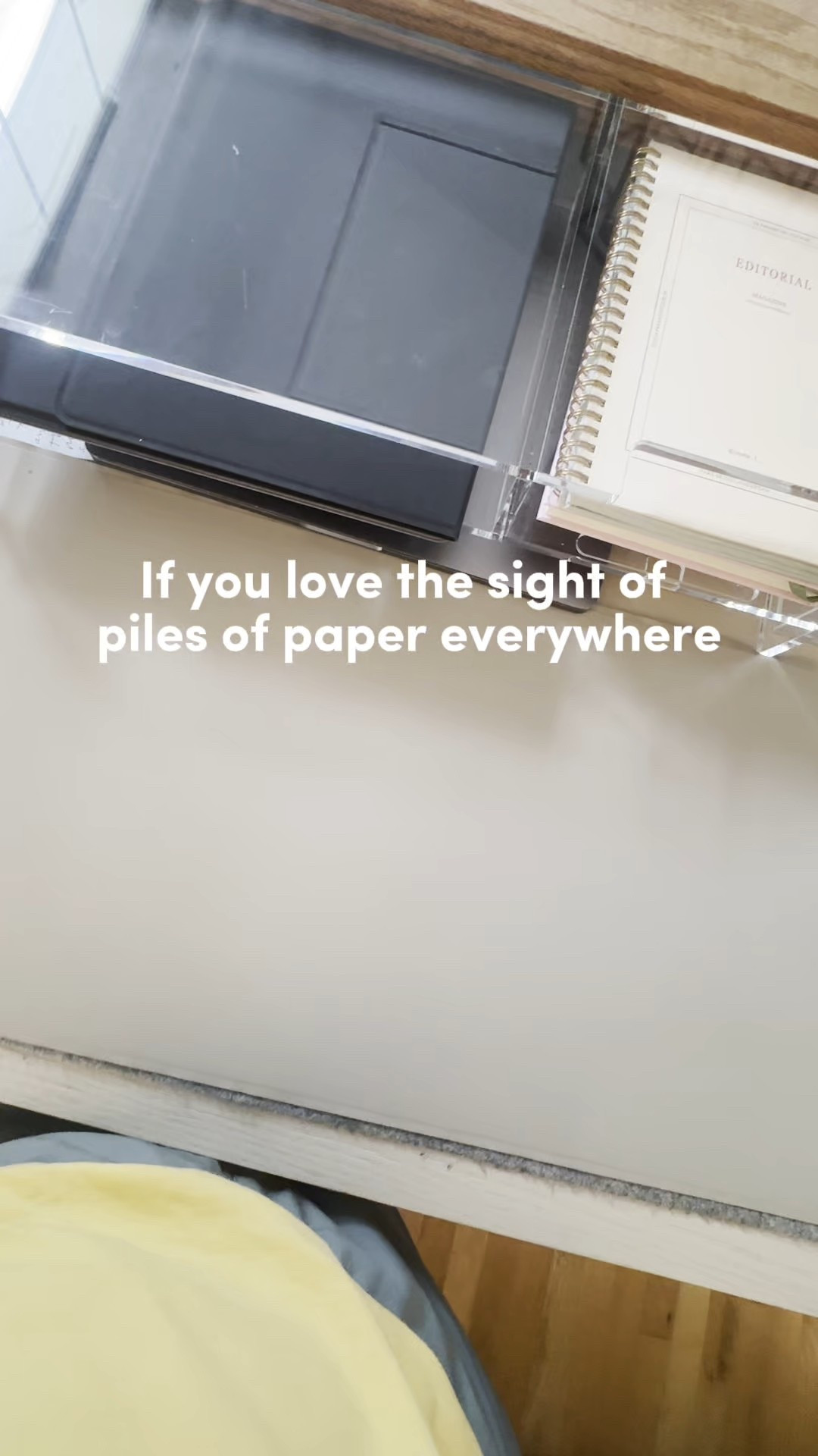 This is how I deal with the piles of 📑 that never seem to stop coming in but that I need to deal with later ⬇️

1.  Divided stacking 
2. Integrated scanning and digital filing 
3. Cross shred 

It’s simple, quick, and works especially when combined with a digital filing system utilizing Box, Dropbox etc.

Whether it’s school papers, receipts, bills or random mail — this helps keep paper clutter under control.

I hope this helps you!

#paperclutter 
#declutteryourhome 
#homeorganization 
#simplehomesystems 
#functionalhome 
#paperorganization 
#clutterfree 
#homeorganizationtips 
#calmhomevibes
#asmrorganizing 
#tidyhome 
#organization 

#LTKFindsUnder50 #LTKWorkwear #LTKHome