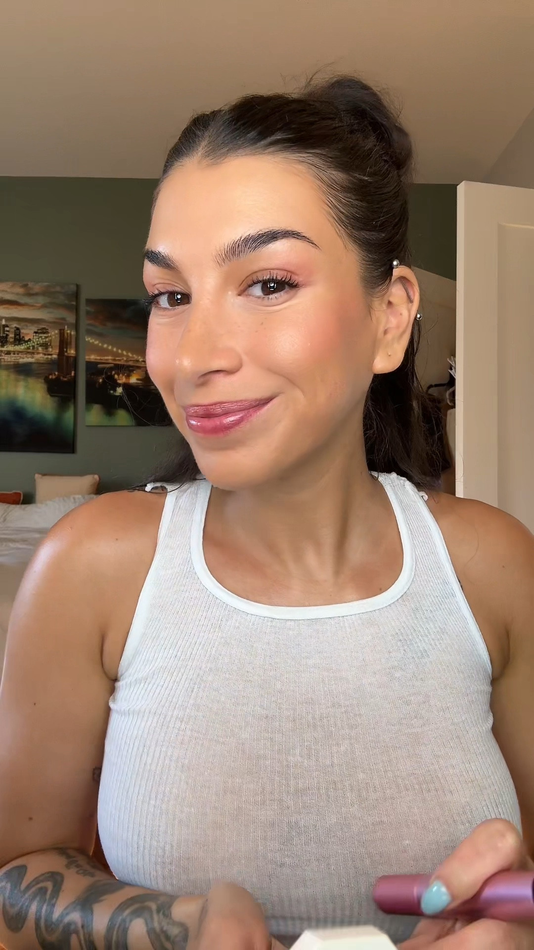 glowy summer makeup with product list! full video on my tik tok @jamiemalll :) 

#LTKStyleTip #LTKxelfCosmetics #LTKBeauty