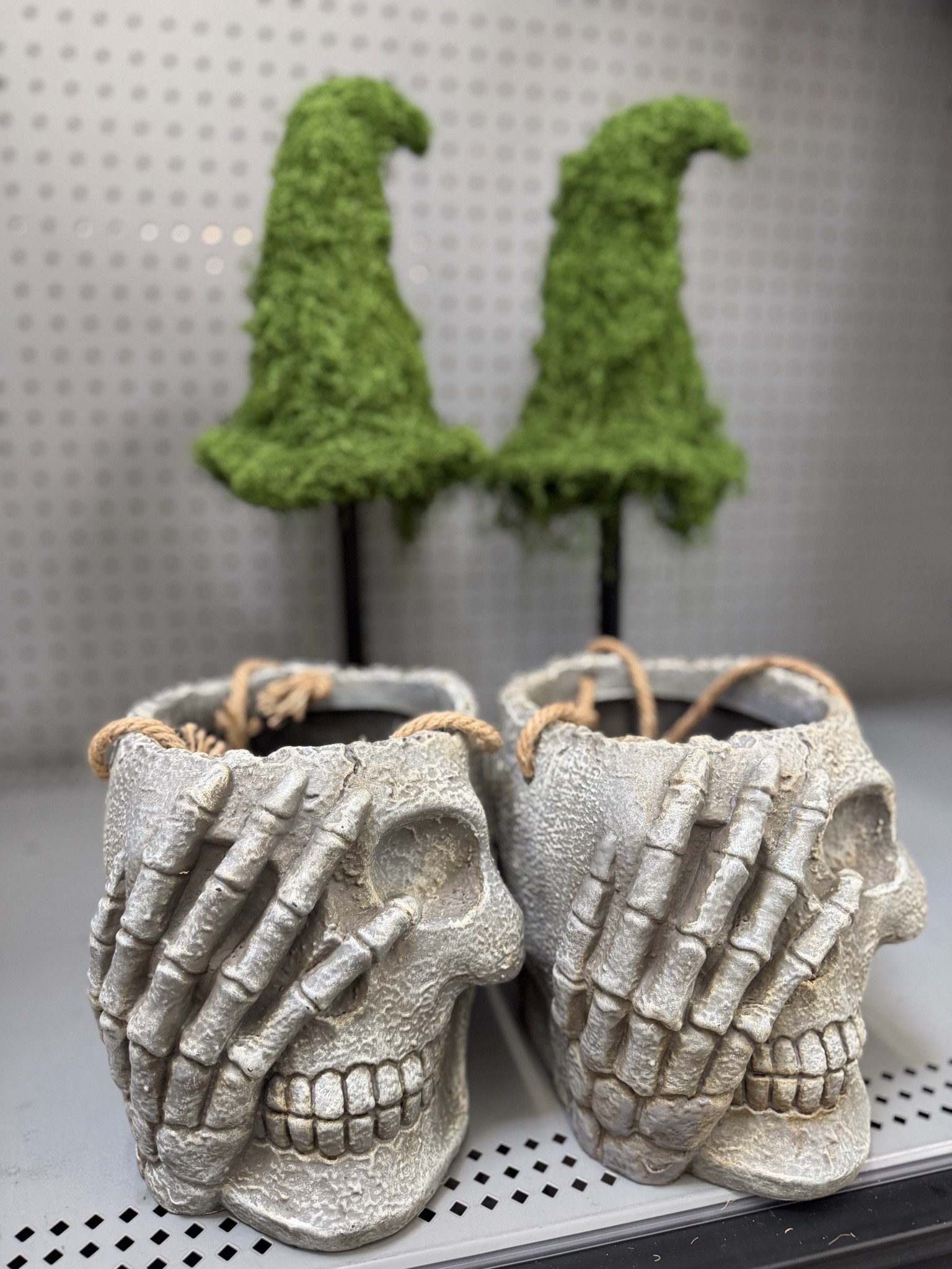 Halloween dropped @Walmart ! And I’m in love!! 

My Texas House Halloween Moss Witch Hat Topiary in Cauldron, Green and Black, 20”

#LTKHome #LTKSaleAlert #LTKSeasonal