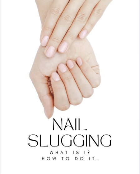 Healthy nails and manicures with nail slugging. These products will get you strong pretty nails.

#LTKunder50 #LTKbeauty