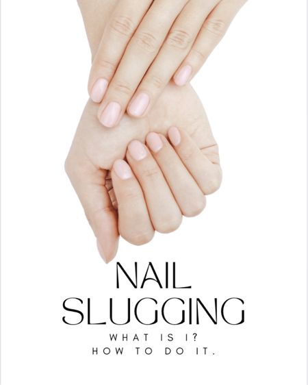 Healthy nails and manicures with nail slugging. These products will get you strong pretty nails.

#LTKunder50 #LTKbeauty