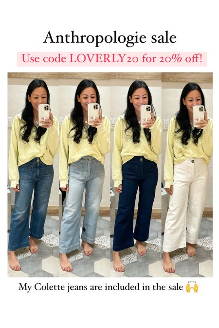 Colette jeans by Maeve
I sized down to 25 bc they do stretch throughout the day 

#LTKSaleAlert #LTKSeasonal #LTKOver40