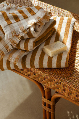 Pembroke Stripe Cotton Towel Collection | Anthropologie (US)
