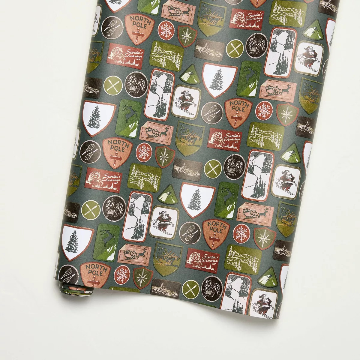 12' Patch Art Gift Wrap - Hearth & Hand™ with Magnolia | Target