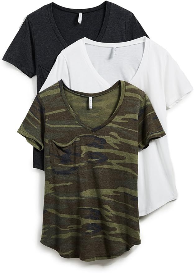 Z SUPPLY Women's Camo Tee 3 Pack | Amazon (US)