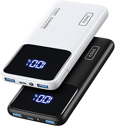 [2 Pack] INIU Portable Charger, 22.5W PD3.0 QC4.0 USB C Fast Charging 10500mAh LED Display Power ... | Amazon (US)
