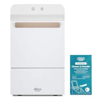 Gevi Household Countertop Nugget Ice Maker GIMN-1000B (White) & Ice Machine Cleaner (4 Use) | Amazon (US)