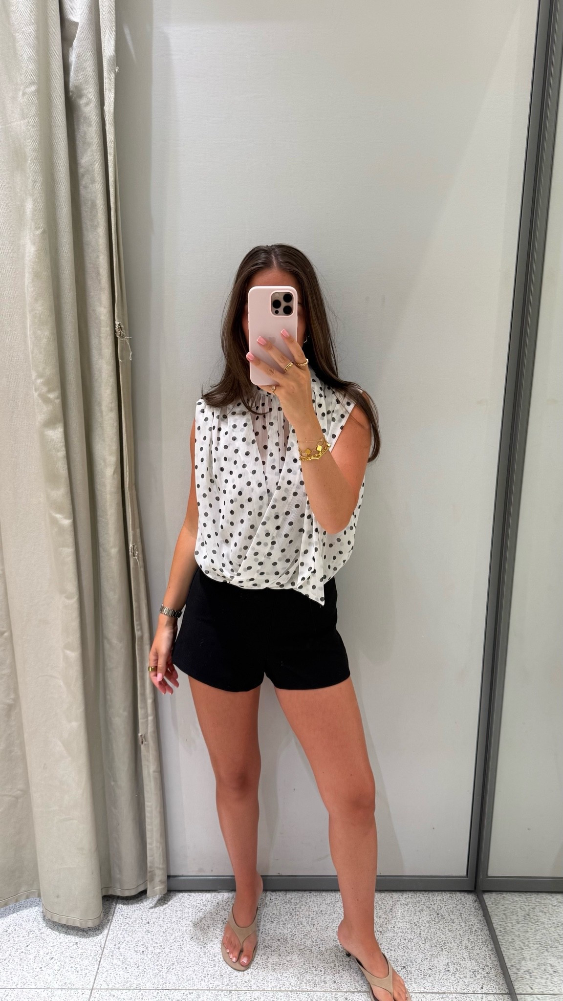 Polka dot top - shorts - summer styling - summer - new in

#LTKsummer #LTKuk #LTKstyletip