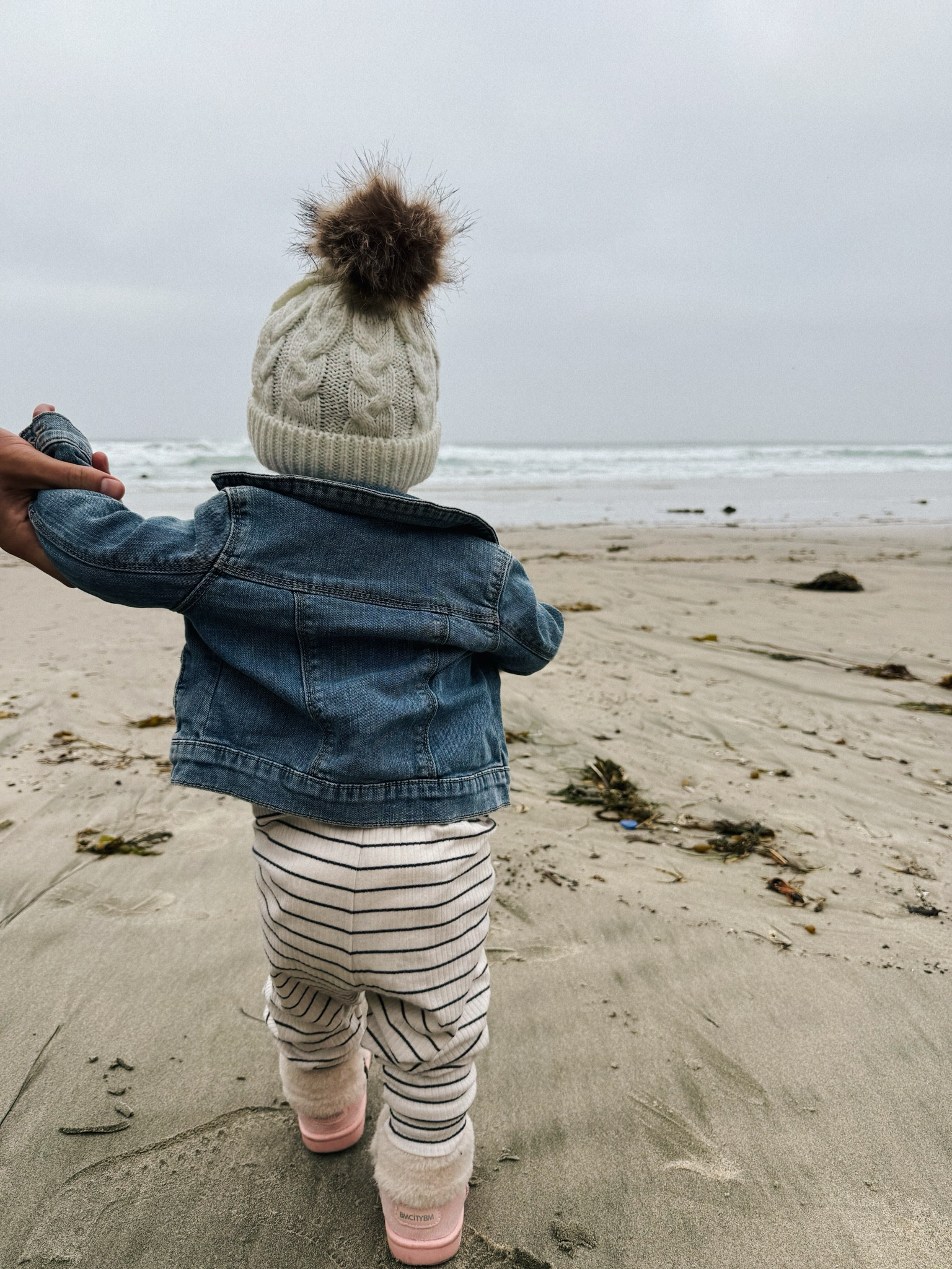 Baby winter outfit. Baby beanie. Baby uggs 

#LTKBaby #LTKSeasonal #LTKKids