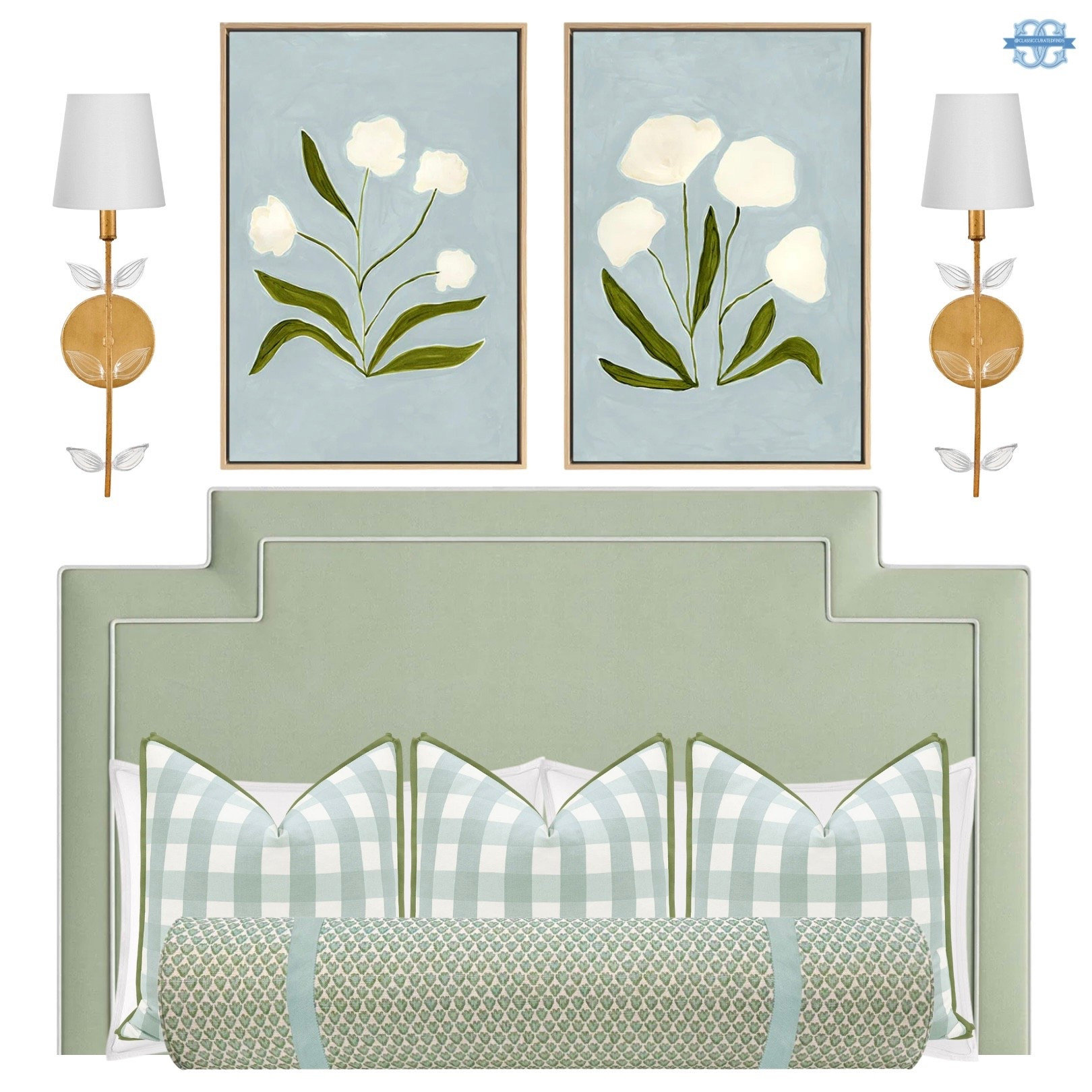 Blue & green bedroom inspo!

Home Decor, Grandmillennial, Headboard, Pillows, Art

#LTKHome