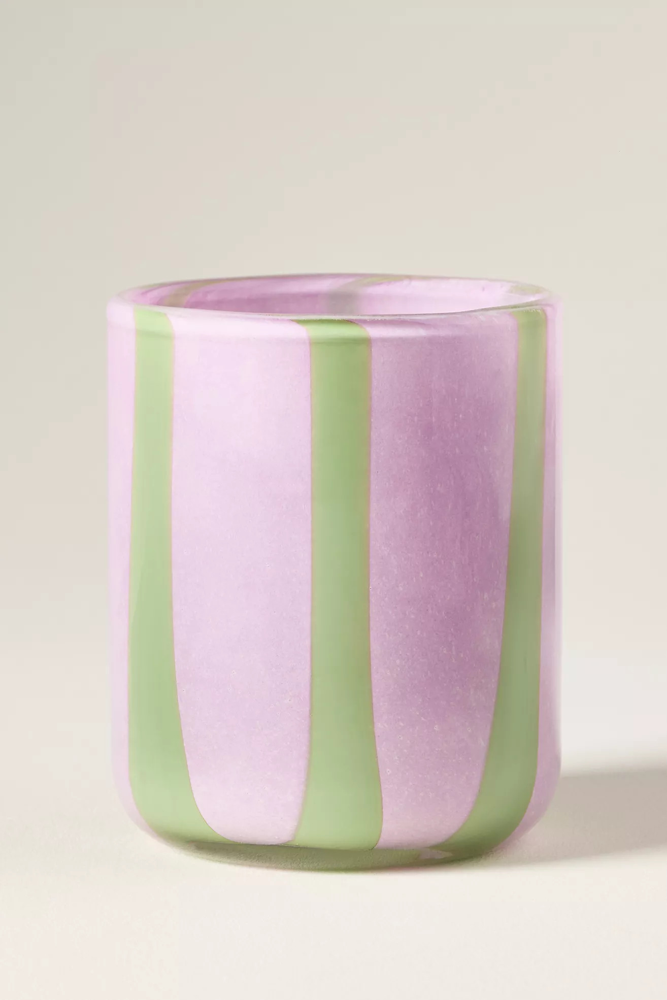 The Ribbon Stripe Juice Glass | Anthropologie (US)