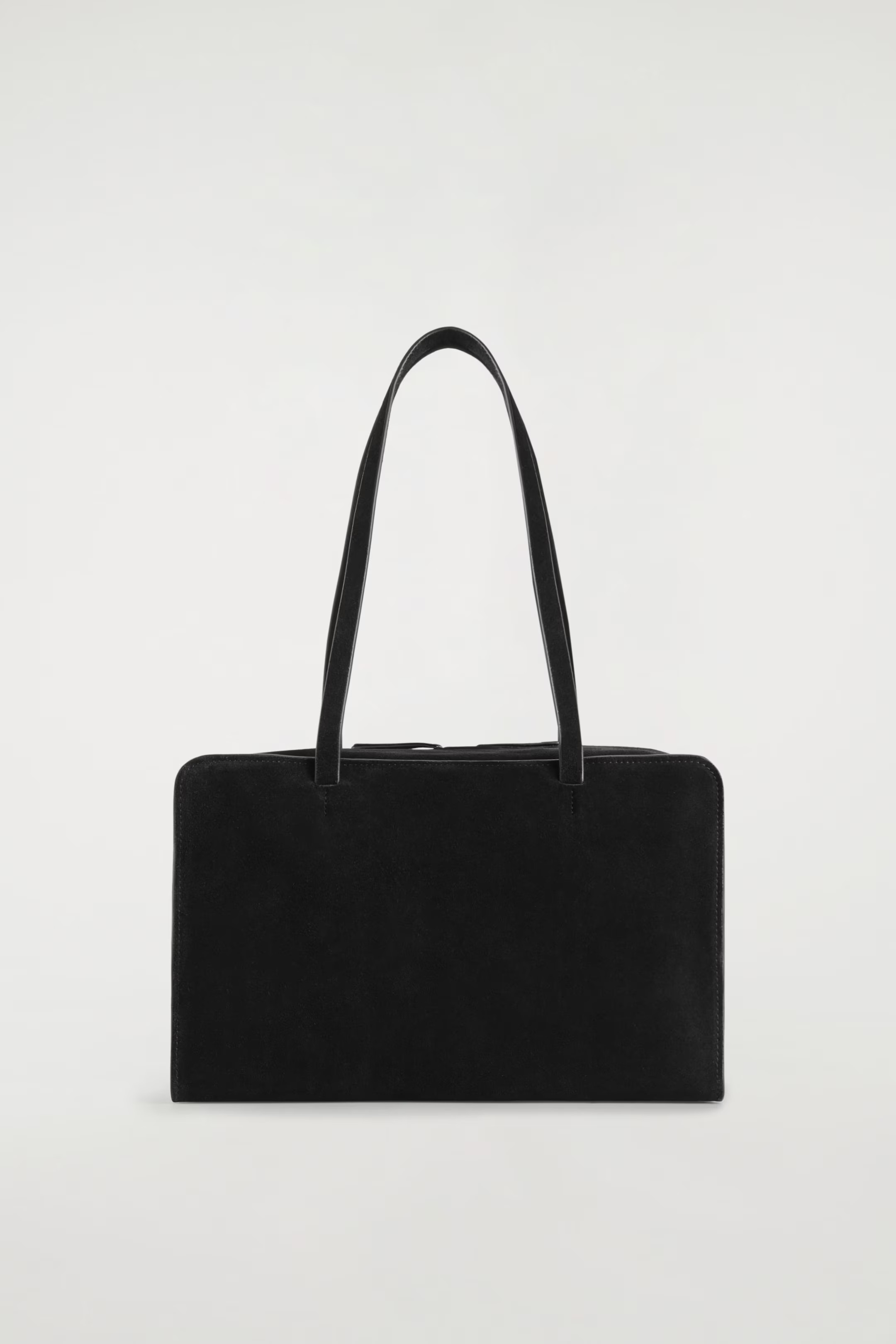 MARAIS BOWLING BAG - SUEDE - BLACK | COS | COS UK