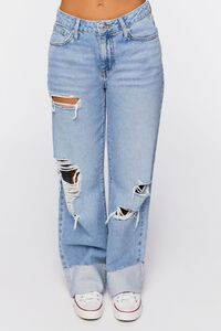 Recycled Cotton 90s-Fit Jeans | Forever 21 (US)