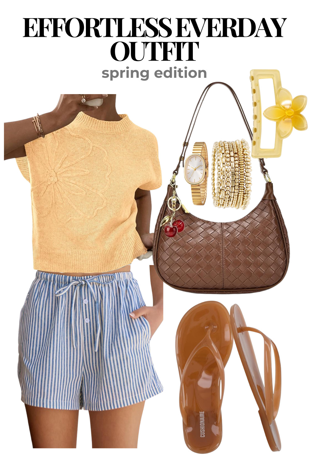Effortless Spring Outfit Ideas 


spring outfit, casual spring outfits, effortless style, everyday outfit ideas, cute spring looks, brunch outfit, striped shorts outfit, yellow top outfit, casual chic style, warm weather outfits, minimal style, comfy outfits, spring fashion inspo, neutral accessories, capsule wardrobe spring, amazon finds, amazon fashion 

 #LTKootd #LTKSeasonal #LTKSaleAlert