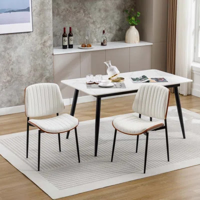 Mid Century Dining Chairs, Set Of 2 | Wayfair North America