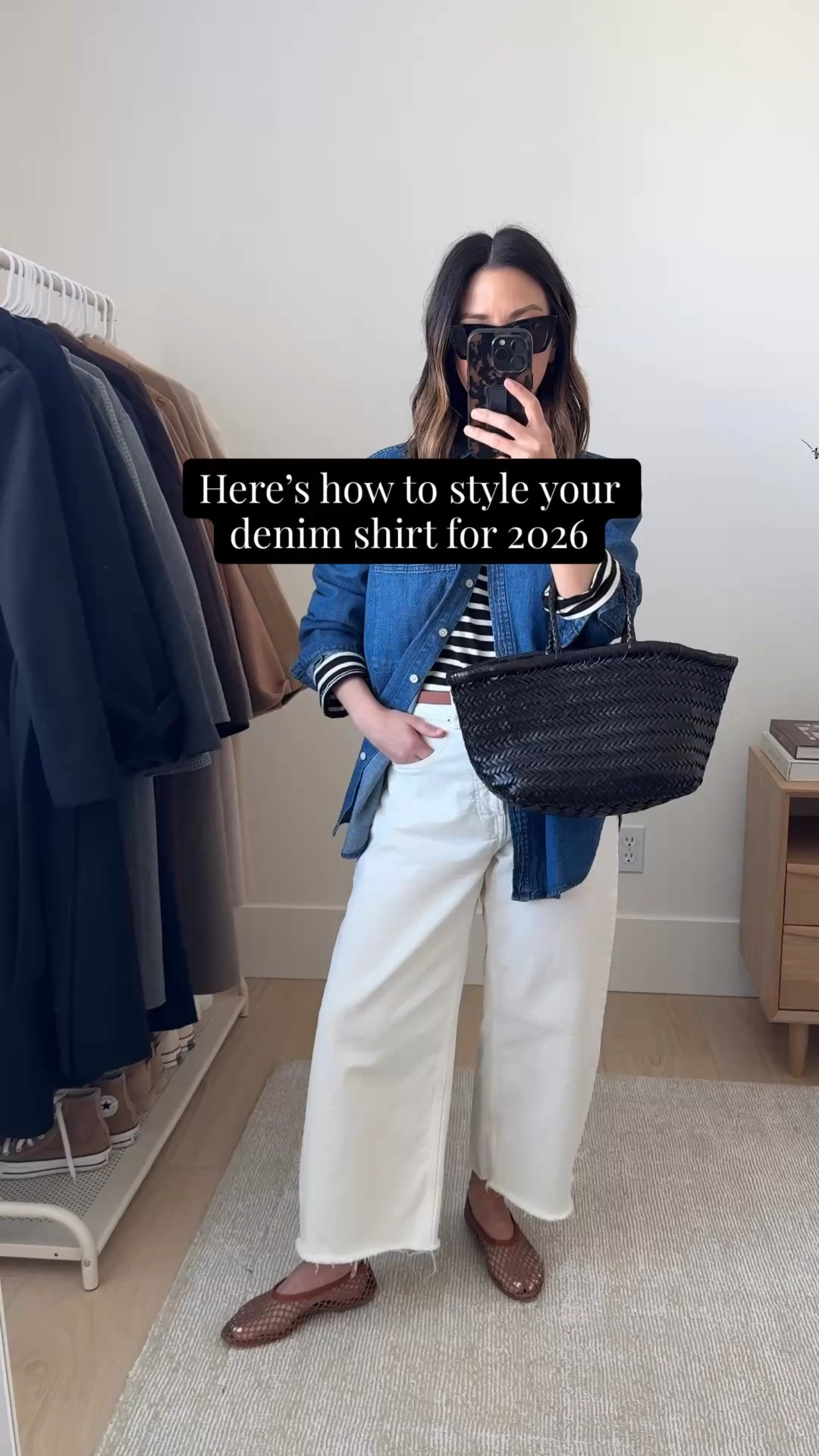 Spring outfits with denim shirts. The best denim button down. amazing color and fit. 

AYR shirt xs
Madwell long sleeve xs (old)
Everlane curve jeans 26. Sized up 2 sizes and cut hems
Staud flats 35
Dragon Diffusion triple jump small
YSL Sunglasses
J.Crew earrings
Dorsey James necklace 15"

Jeans, petite style, spring style, spring outfits 


#LTKPetite #LTKmomlife #LTKootd