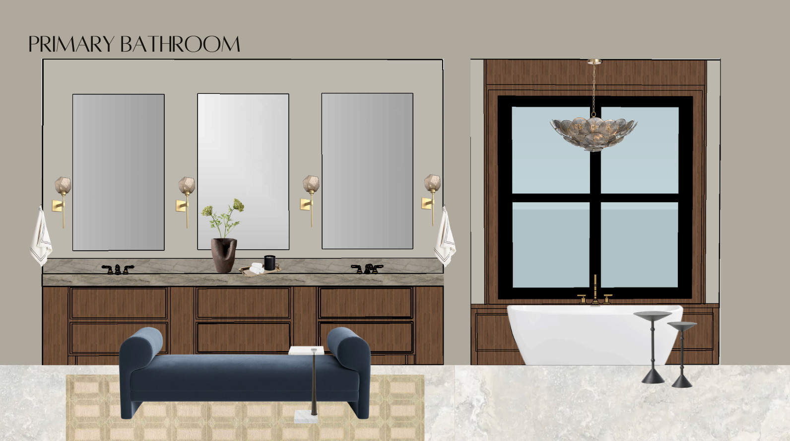 Parade Home #6 Primary Bathroom 

 #LTKHome