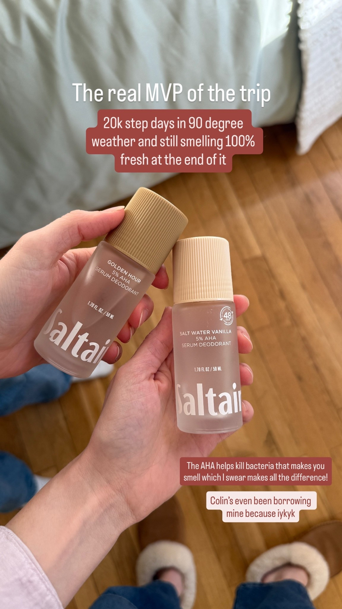 The holy grail of clean deodorants! Kills bacteria that makes you smell so you end the day 100% fresh

#LTKSaleAlert #LTKBeauty #LTKTravel