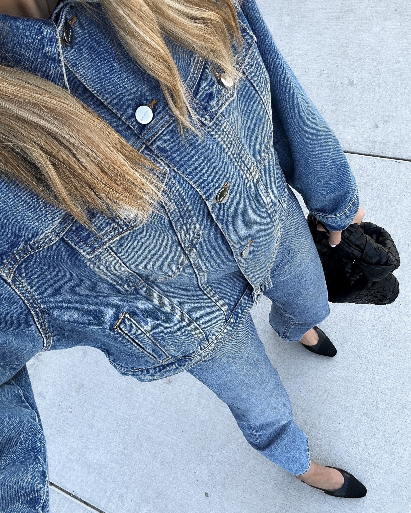 How to Dress Up Jean Shorts With a Black Blazer + Chanel Slingbacks -  Fashion Jackson