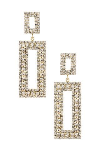Amber Sceats Diamond Statement Earring in Gold from Revolve.com | Revolve Clothing (Global)