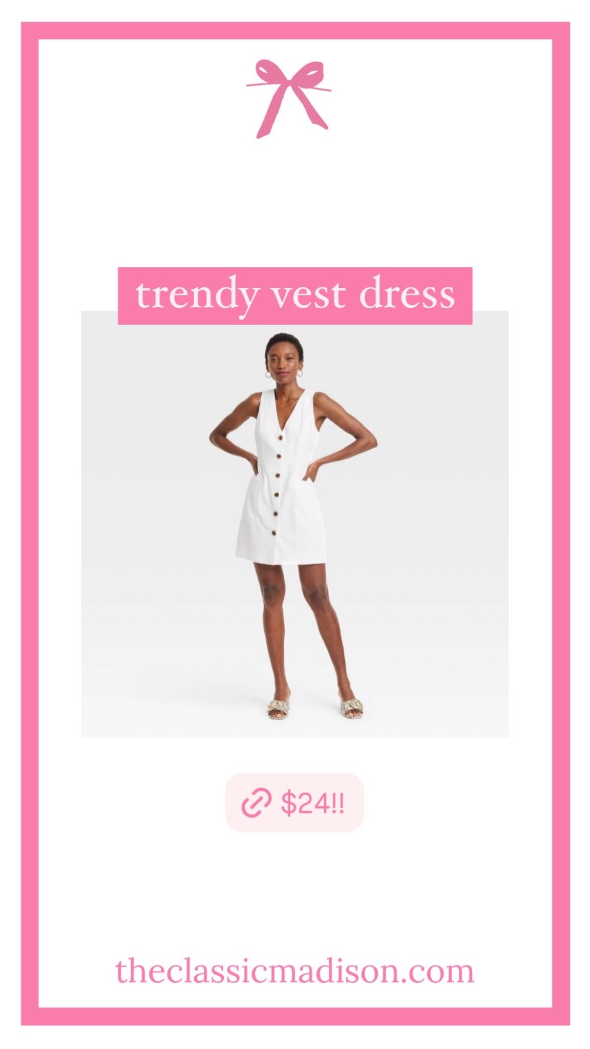 Target sale find: trendy vest dress 

#LTKSaleAlert #LTKFindsUnder50 #LTKSummerSales