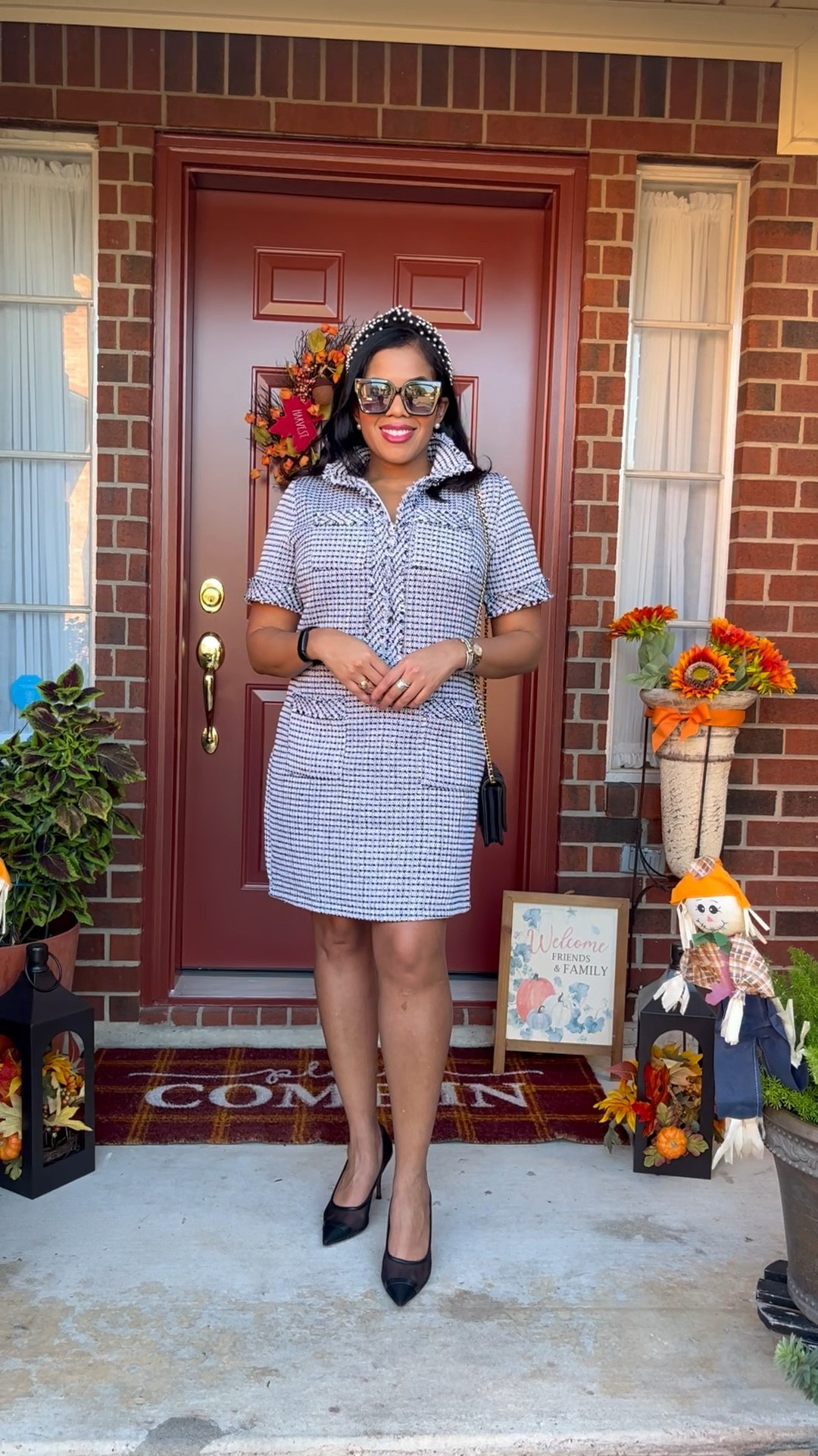 This classy tweed dress is always ik style and looks great for wonter workwear!

#LTKWorkwear #LTKdayinmylife #LTKgrwm