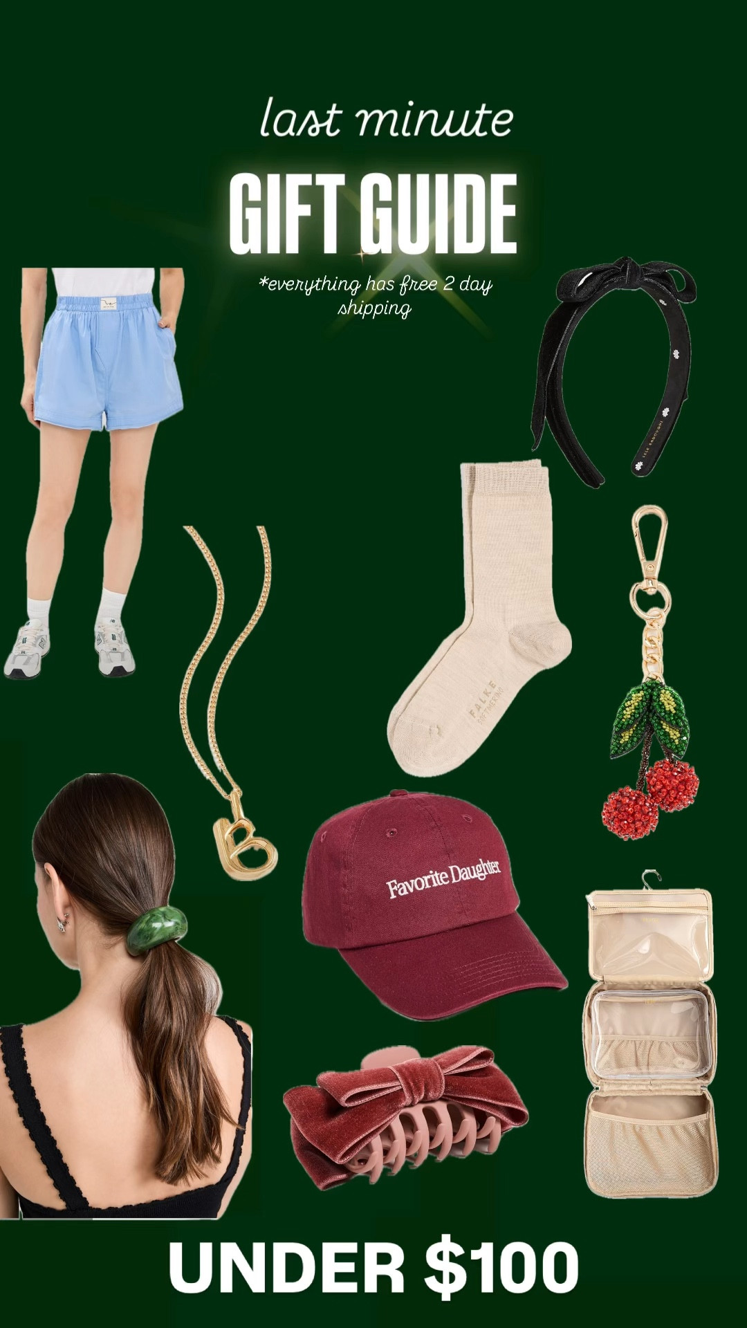 GIFT GUIDE: under $100! 

everything linked is free 2 day shipping!

#LTKSeasonal #LTKHoliday #LTKGiftGuide
