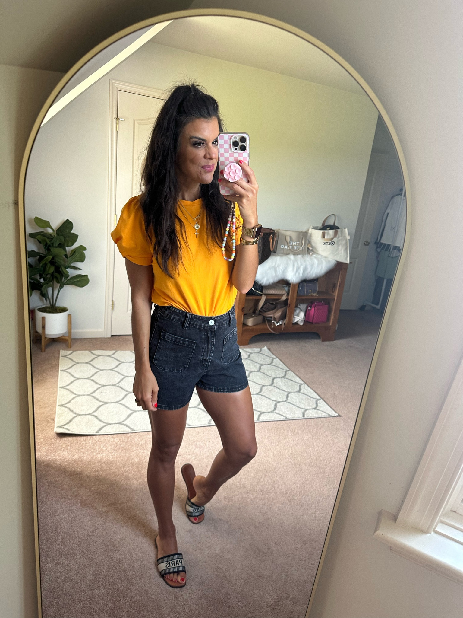 Size small in Amazon tee
Size medium in shorts 

#LTKSaleAlert #LTKFindsUnder100 #LTKStyleTip